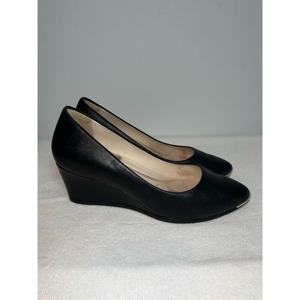 COLE HAAN Women’s Grand Ambition Wedge Pumps Shoes 7.5B